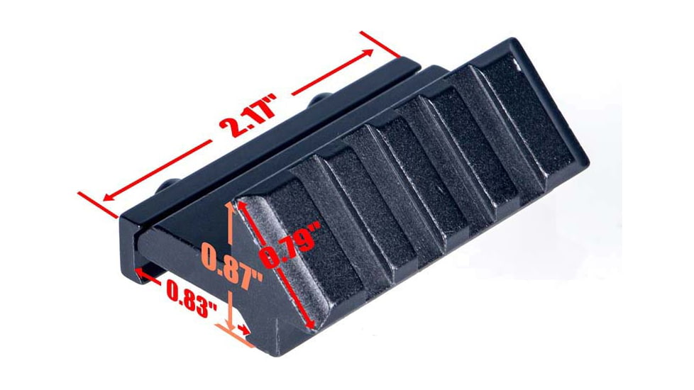 Patriot Optics Off-Set Mount, 45 Degree, PO-OSM-45