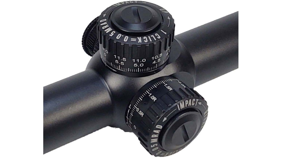 Patriot Optics Operative Rifle Scope, 5-25x56mm, 34mm Tube, First Focal Plane, Etched Glass Reticle, Anodized Black, PO-S-5-25x56mmFFP