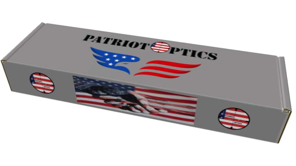 Patriot Optics Operative Rifle Scope, 5-25x56mm, 34mm Tube, First Focal Plane, Etched Glass Reticle, Anodized Black, PO-S-5-25x56mmFFP