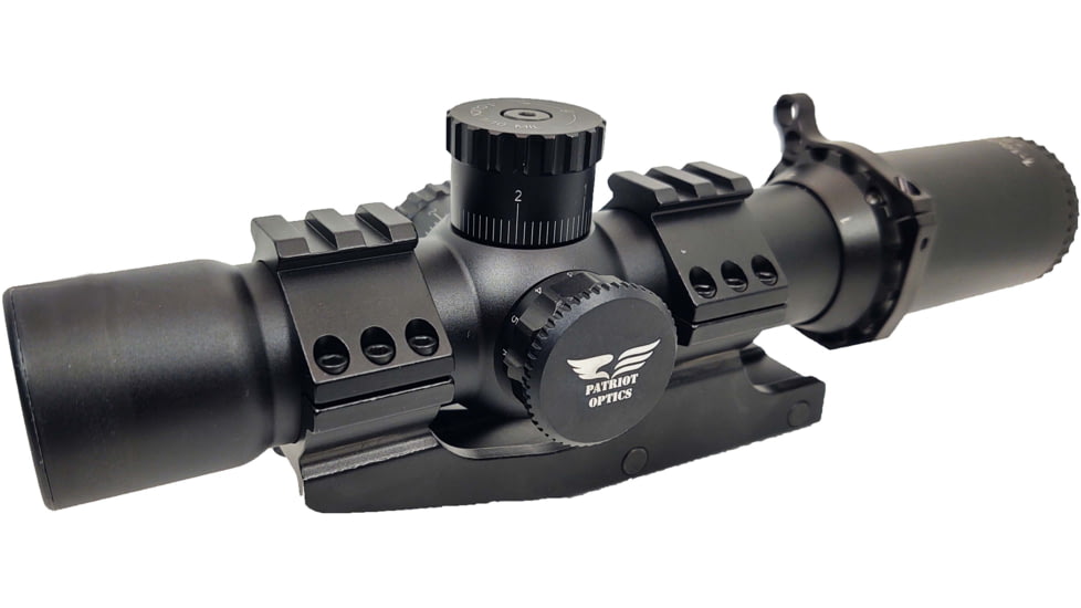 Patriot Optics Prowess Rifle Scope, 1-10x30mm, 35mm, First Focal Plane, Etched Glass MIL-Dot Reticle, Matte Black, PO-S-1-10x30mmFFP