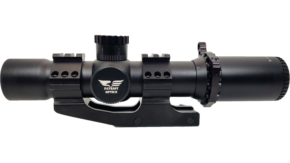 Patriot Optics Prowess Rifle Scope, 1-10x30mm, 35mm, First Focal Plane, Etched Glass MIL-Dot Reticle, Matte Black, PO-S-1-10x30mmFFP