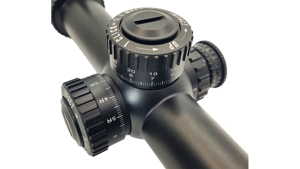 Patriot Optics Warrior 7-35x56mm Rifle Scope w/ Zero-stop Turret, 34mm Tube, First Focal Plane, Matte Black, PO-S-7-35x56mmFFP