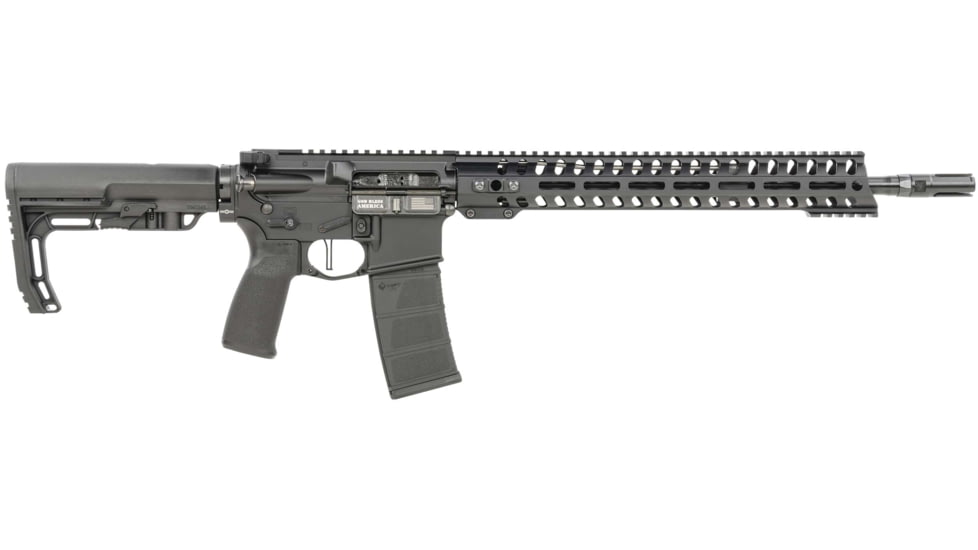 Patriot Ordnance Minuteman Semi-Auto Rifle, 5.56x45mm NATO, 16.50 in barrel, 1-8 Twist, Three-Prong Flash Hider, 30 Rounds, 01644-FRRMPG