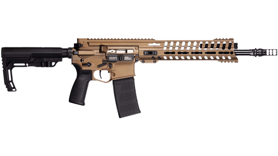 Patriot Ordnance P415 Edge Rifle, 5.56x45mm NATO, 13.75 inch Barrel, 30 Round Magazine, Black, 02161-FRRMPG