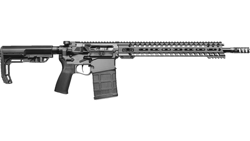 Patriot Ordnance Revolution DI Rifle, .308 Winchester, 16.5 inch Barrel, 20 Round Magazine, Black, 01932-FRRMPG