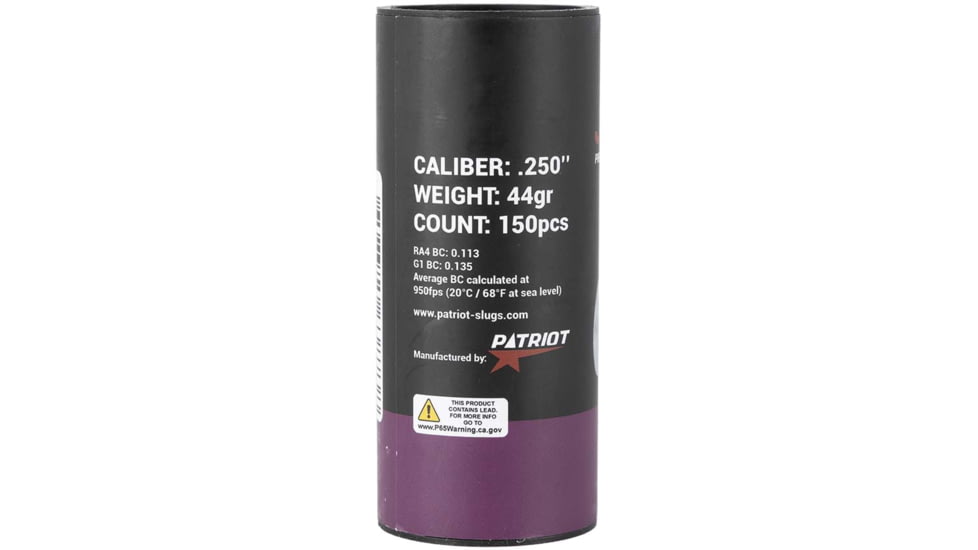 Patriot Javelin Slug Gen 2, .250 Caliber, 44 Grain, JAV101275