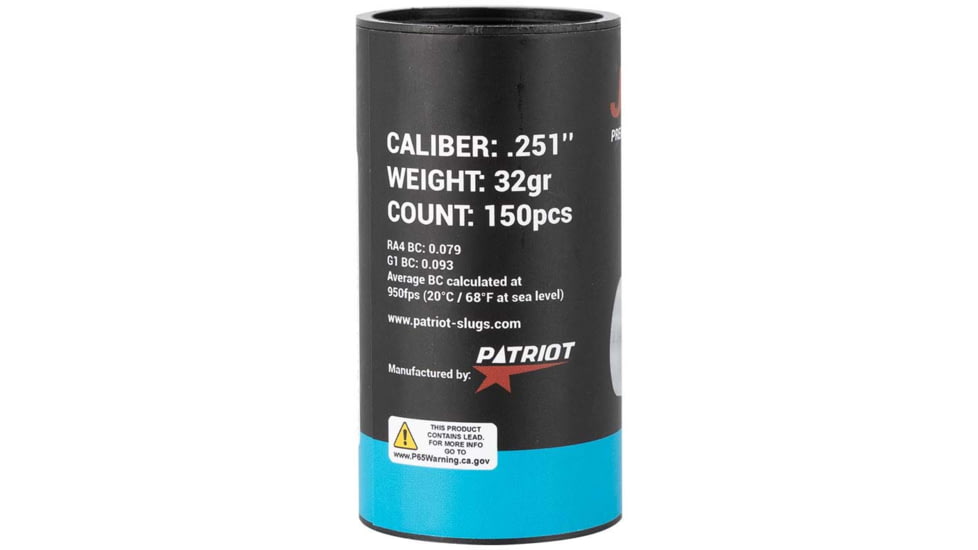 Patriot Javelin Slug Gen 2, .251 Caliber, 32 Grain, JAV101270