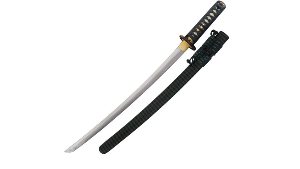 Paul Chen Hunter Wakizashi Swords, Black handle PC2472