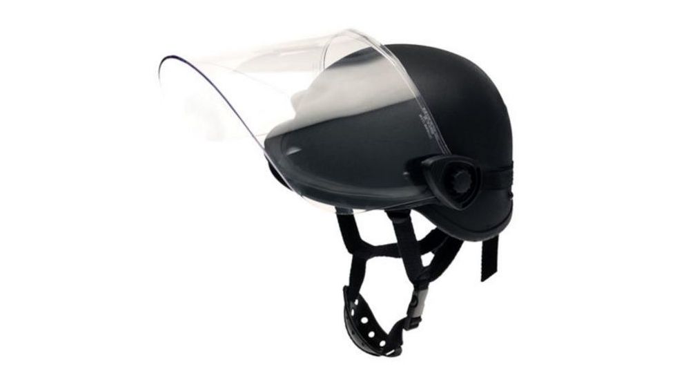 Paulson Manufacturing DK5 H.150s Integrated Face shield option-Riot, Clear, 6in DK5-H.150S