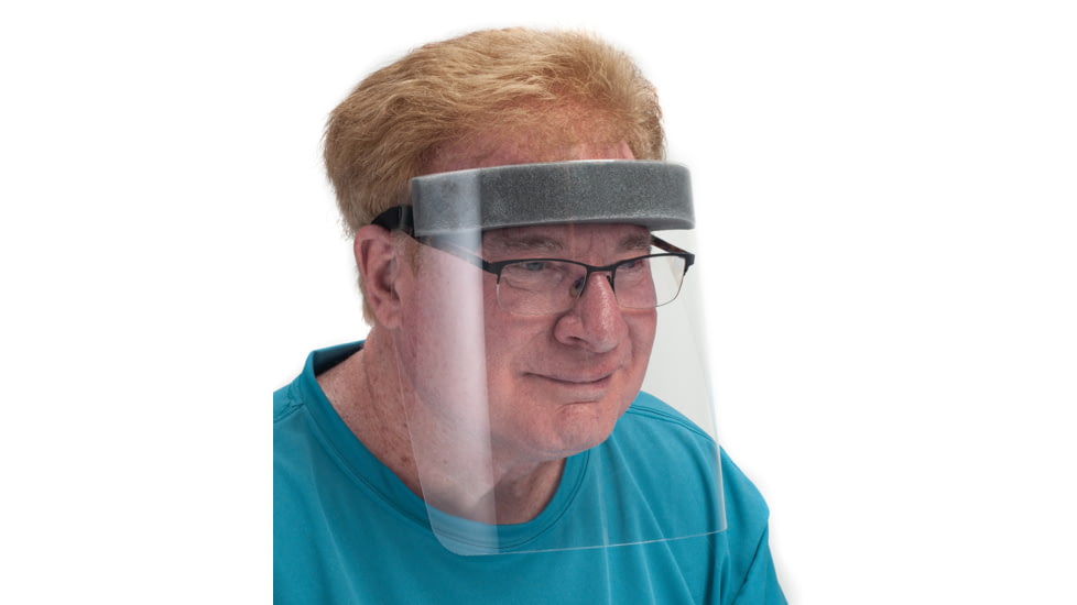 Paulson Manufacturing Infectious Disease Control Face Shield, 5 pack, IDC/F-100