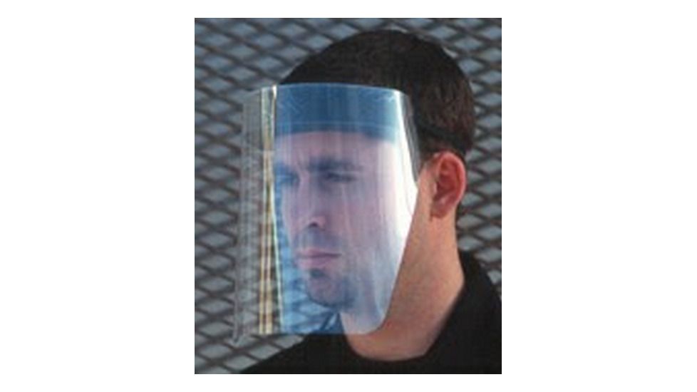 Face Shield Men's Head Example