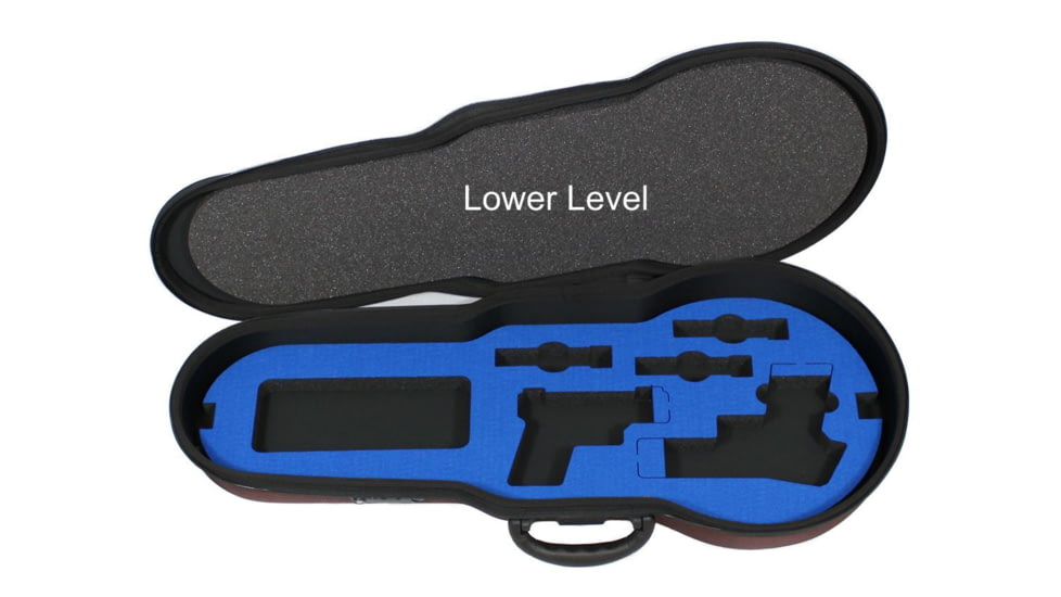 Peak Case Mossberg 590 Shockwave/Tac-14 Home Defense Violin Case, 34in, Black, PeakShockTac