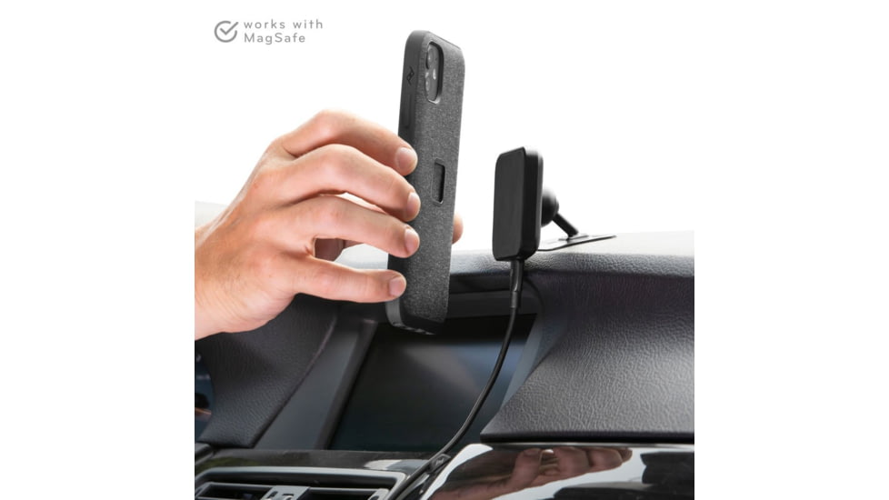 Peak Design Car Mount, Charging, Black, One Size, M-CM-AA-BK-1