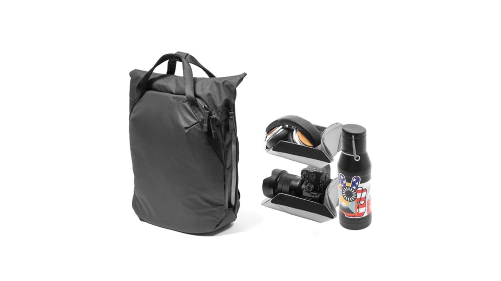 Peak Design Everyday Totepack v2, 20 Liters, Black, BEDTP-20-BK-2