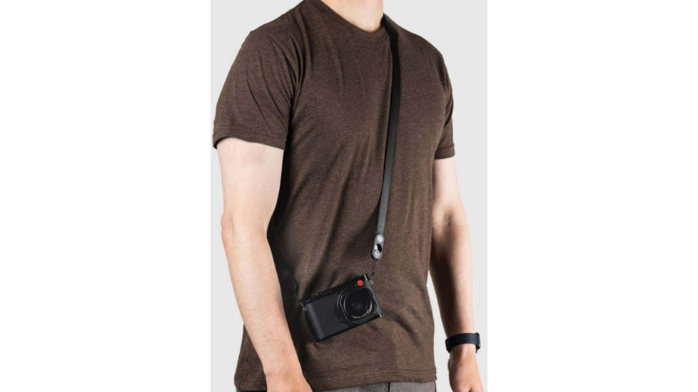 Peak Design Form Leather Camera Strap, Black, Long, LRS-L-BK-1