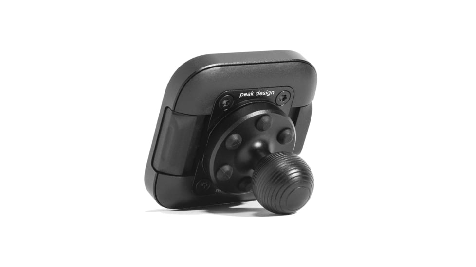Peak Design Locking Ball Mount Adapter, 20 mm, Non-Charging, Black, M-MM-AF-BK-1