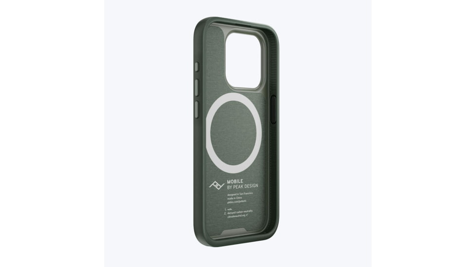 Peak Design Mobile Everyday Fabric Case iPhone 15 Pro v2, Sage, M-MC-BK-SG-2