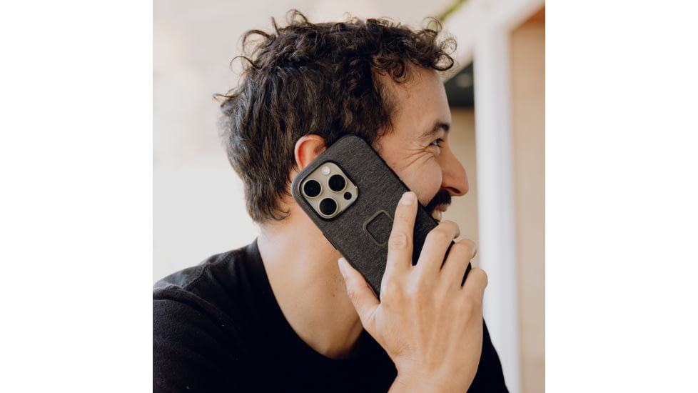 Peak Design Mobile Everyday Fabric Case iPhone 16 Pro Max, Charcoal, M-MC-BV-CH-1