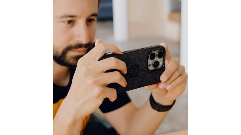 Peak Design Mobile Everyday Fabric Case iPhone 16 Pro Max, Charcoal, M-MC-BV-CH-1