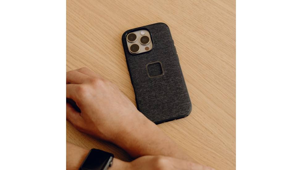 Peak Design Mobile Everyday Fabric Case iPhone 16 Pro Max, Charcoal, M-MC-BV-CH-1