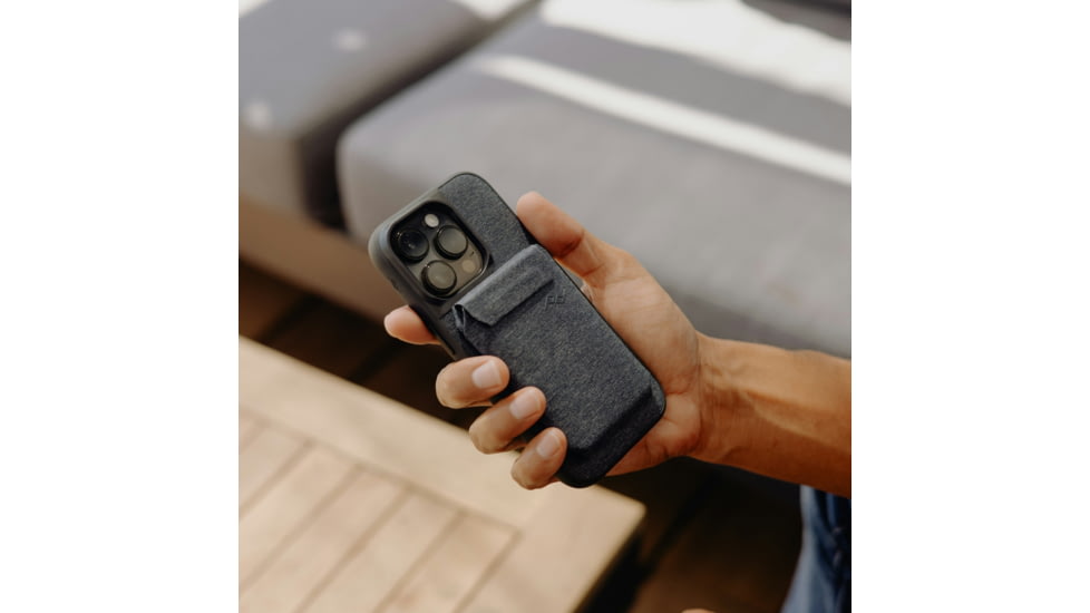 Peak Design Mobile Everyday Fabric Case iPhone 16 Pro Max, Charcoal, M-MC-BV-CH-1