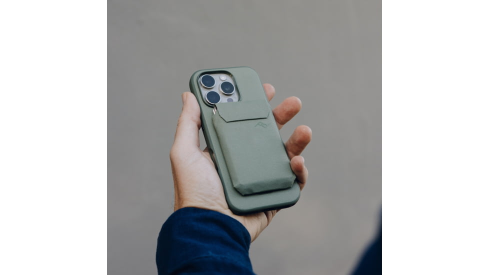 Peak Design Mobile Everyday Fabric Case iPhone 16 Pro Max, Sage, M-MC-BV-SG-1