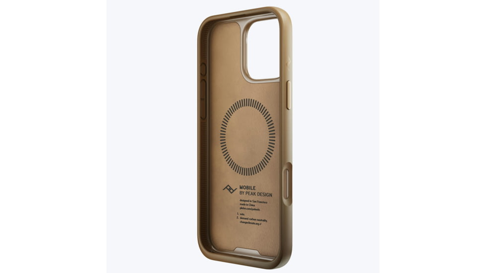 Peak Design Mobile Everyday Fabric Case iPhone 16 Pro Max, Tan, M-MC-BV-BR-1