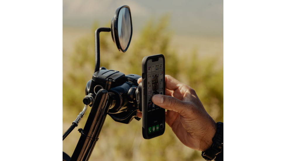 Peak Design Motorcycle Brake/Clutch Mount, Charging Locking, Black, M-MM-AM-BK-1