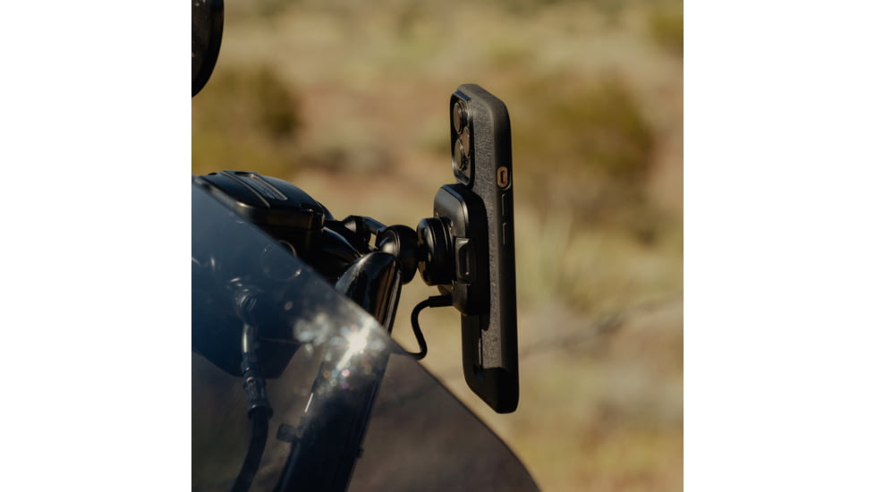 Peak Design Motorcycle Brake/Clutch Mount, Charging Locking, Black, M-MM-AM-BK-1