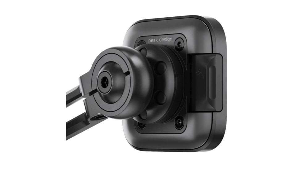 Peak Design Motorcycle Brake/Clutch Mount, Non-charging Locking, Black, M-MM-AL-BK-1