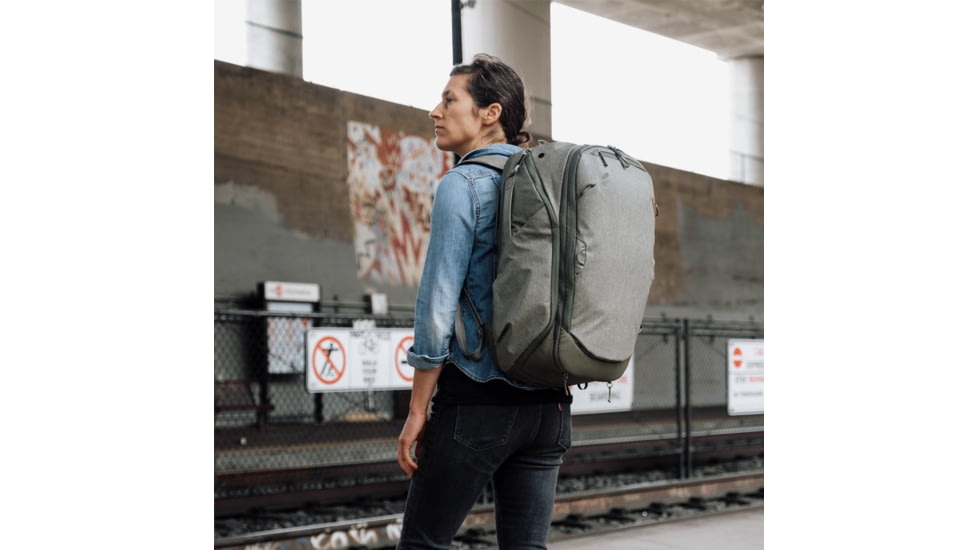 Peak Design Travel Backpack, 45 Liters, Sage, BTR-45-SG-2