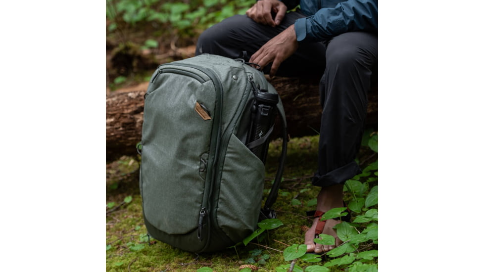 Peak Design Travel Backpack, 45 Liters, Sage, BTR-45-SG-2