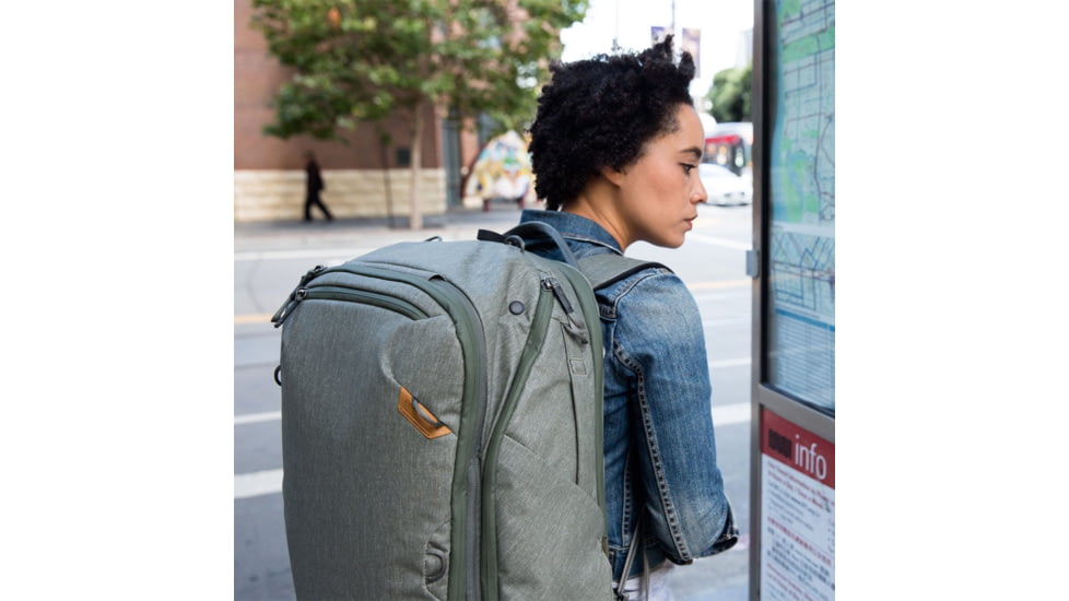 Peak Design Travel Backpack, 45 Liters, Sage, BTR-45-SG-2