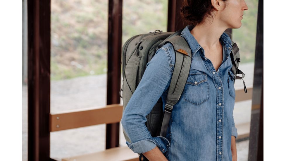 Peak Design Travel Backpack, Sage, 45 Liters, BTR-45-SG-1