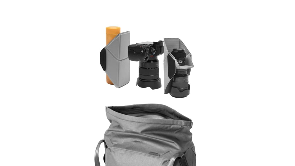Peak Design V2 Everyday Tote, 15 Liters, Black, BEDT-15-BK-3