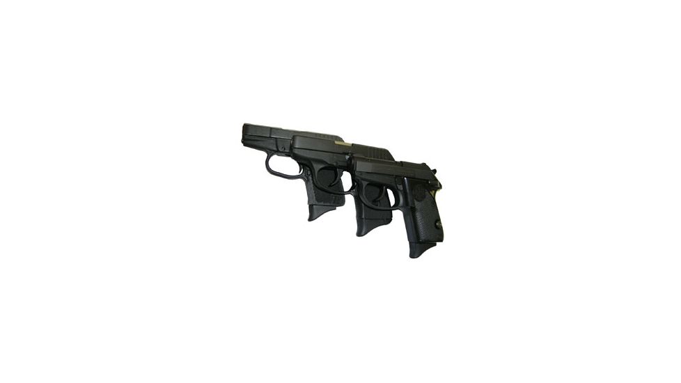 Pearce Grip Beretta 3032/Kel-Tec P3AT/Bersa 380 ACP Handgun Grip Extension, Black, 2 Pack, Polymer, PG-380