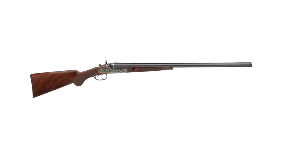 Pedersoli La Bohemienne 3in Field SxS Shotgun, 12 Gauge, 28in BBL, Walnut Stock, Brown, L.709-012