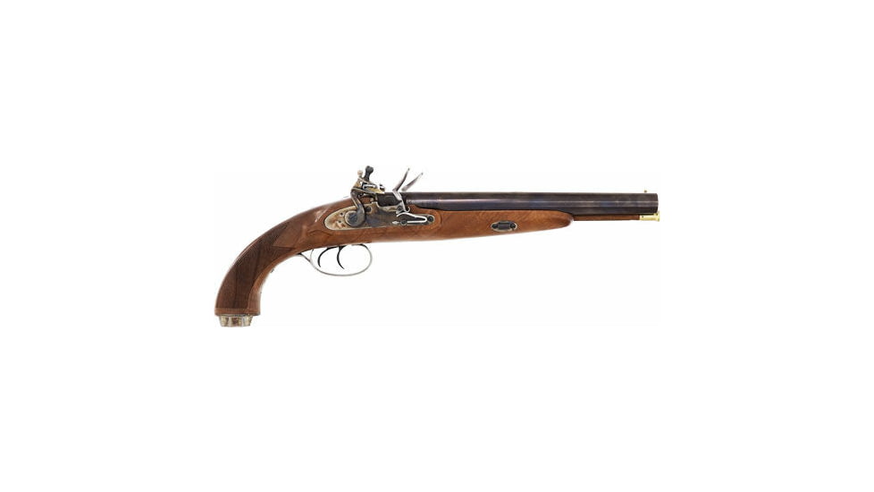 Pedersoli Howdah Hunter Flint Lock Break Action Shotgun, 20 Gauge, 11.25 in Barrel