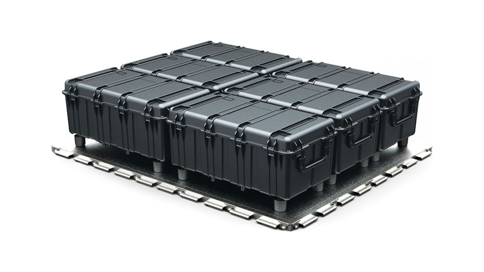 Pelican 0550 Transport Case w/out Foam - Black 0550-001-110
