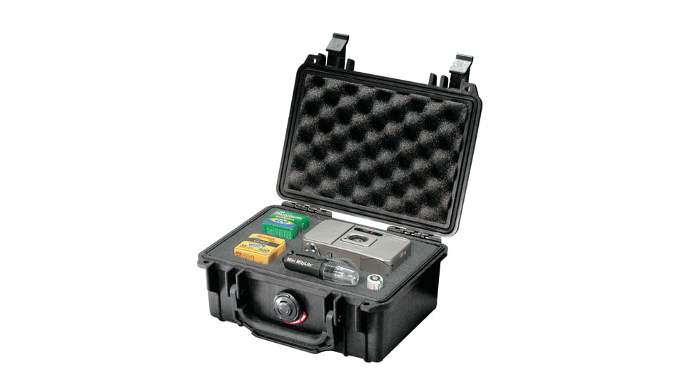 Pelican 1120 Small Waterproof 7.46x4.96x3.33in Carry Case, Red w/ Foam