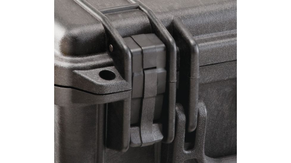 Pelican 1150 Small Protector Case, Crushproof 8.49x5.99x3.75in Dry Box w/No Foam, Black, 1150-001-110