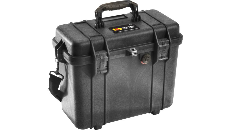 Pelican 1430 Protector Medium Top Loader 17x9.6x13in Case, Black, No Foam, 1430-001-110