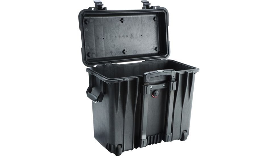 Pelican 1440 Top Loader Medium 20x12x18in Protector Case, Black, No Foam