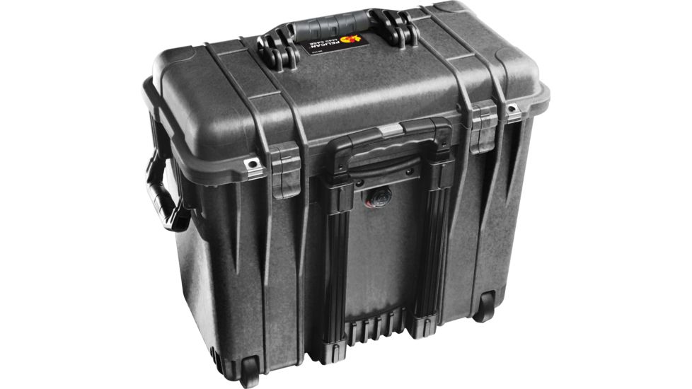 Pelican 1440 Top Loader Medium 20x12x18in Protector Case, Black, No Foam