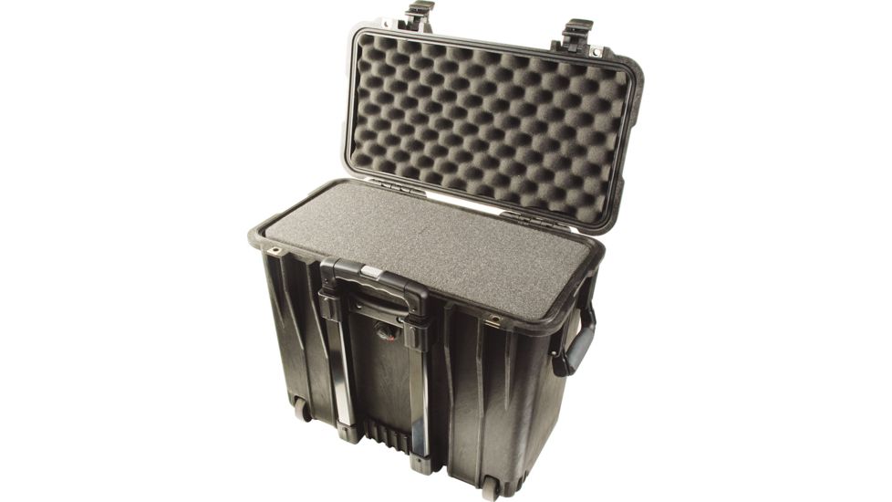 Pelican 1440 Top Loader Medium 20x12x18in Protector Case, Black w/ Foam