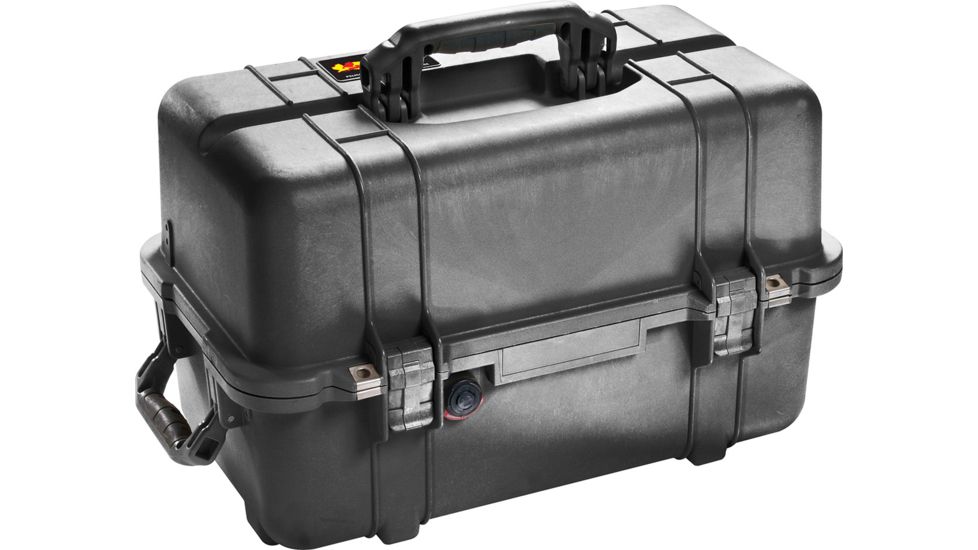 Pelican 1460Tool Mobile Tool Chest w/ Liner &amp; 2 Trays, Black 1460-007-110