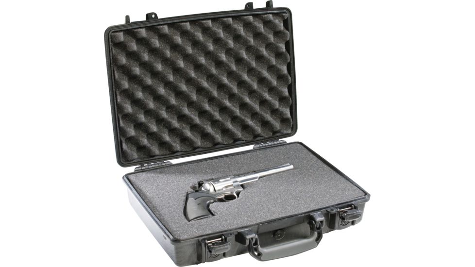 Pelican 1470 Laptop Waterproof Laptop Case w/ Pick N Pluck Foam, Black 1470-000-110