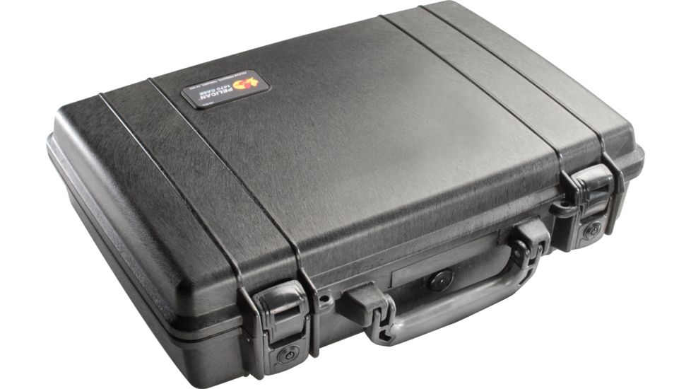 Pelican 1470NF Watertight Laptop Case, Black, No Foam - 1470-001-110