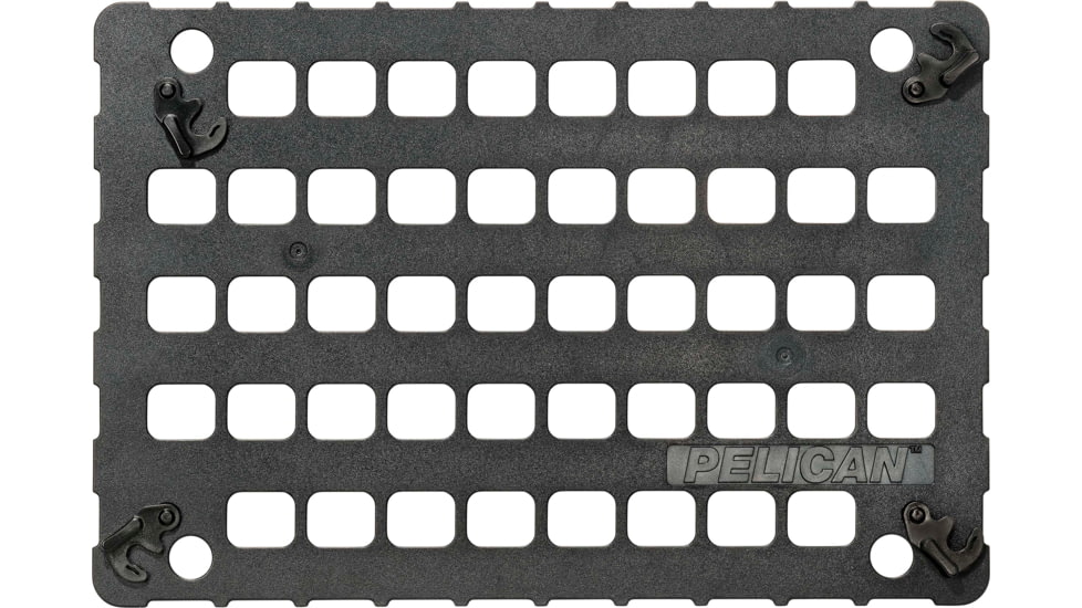 Pelican 1500 Molle Panel, Black, 015000-5200-110