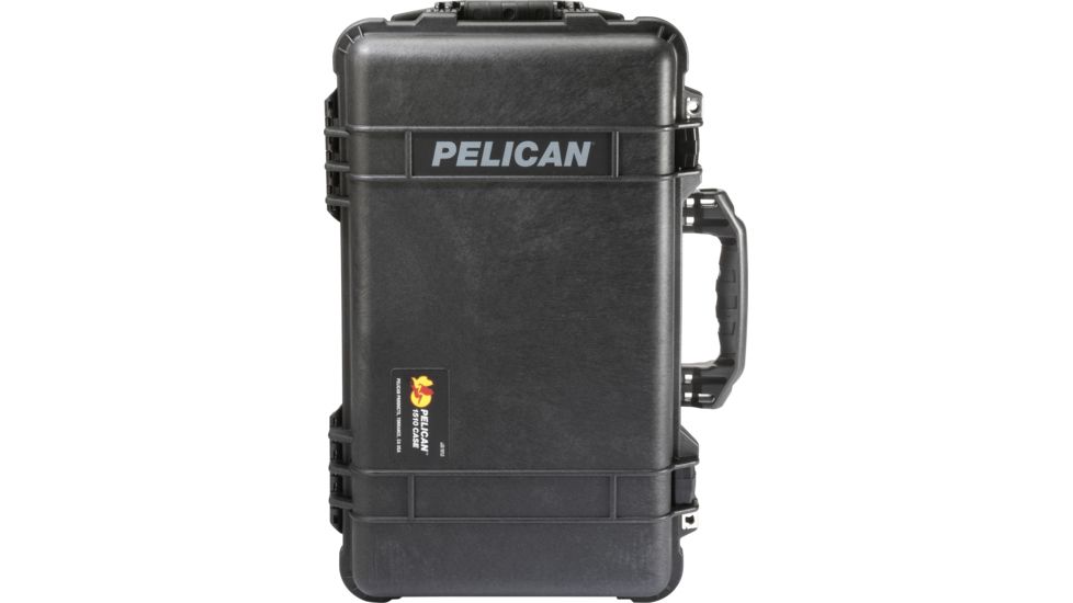 Pelican 1510 Carry On 22x13x9in Wheeled Protector Case, Black, No Foam